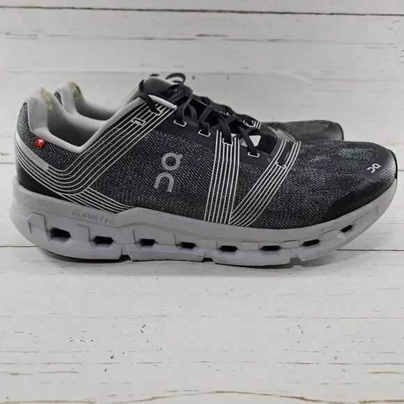 On Cloud CloudGo Mens Size 13 Running Shoes Black Gray‎ 55.98634
